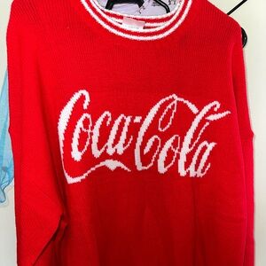 Red Coca Cola sweater